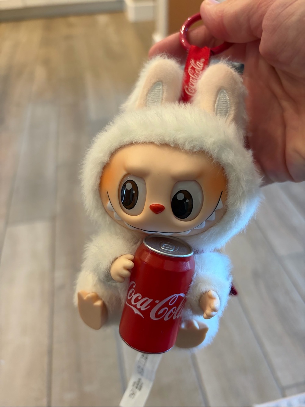 POP MART The Monsters Coca-Cola Series plush figure key chain bag charm